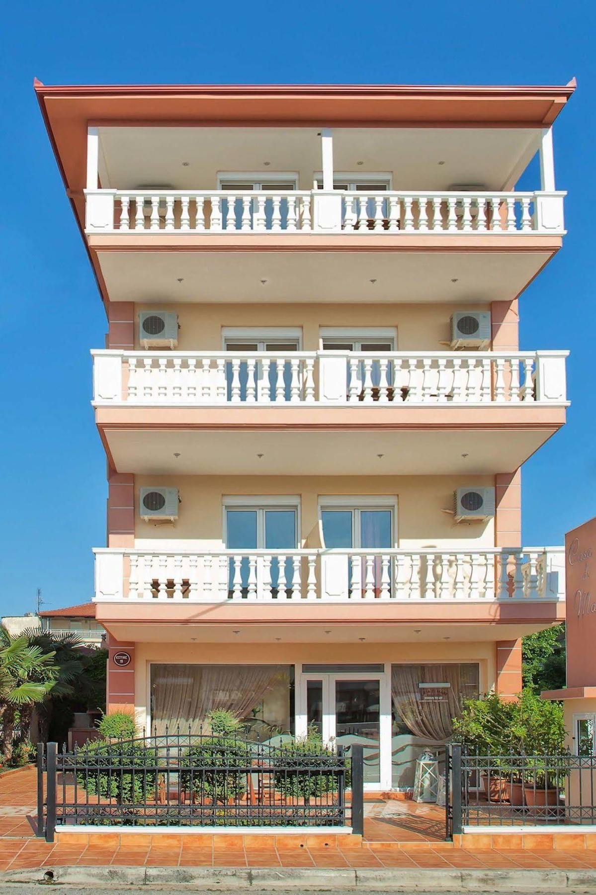 Casa Di Mare Poseidon Lejlighed Olympiakí Aktí Eksteriør billede